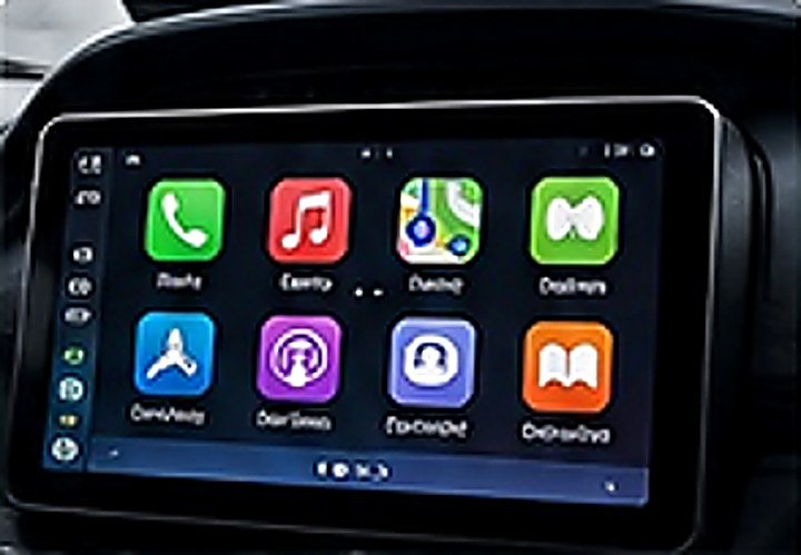 Car infotainment touchscreen